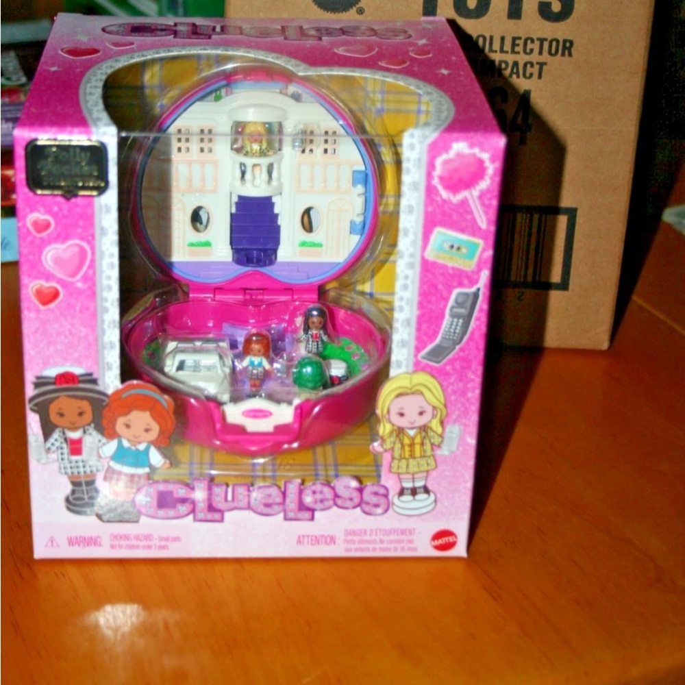 Clueless Themed Kids Toy Set - Pink and Purple
